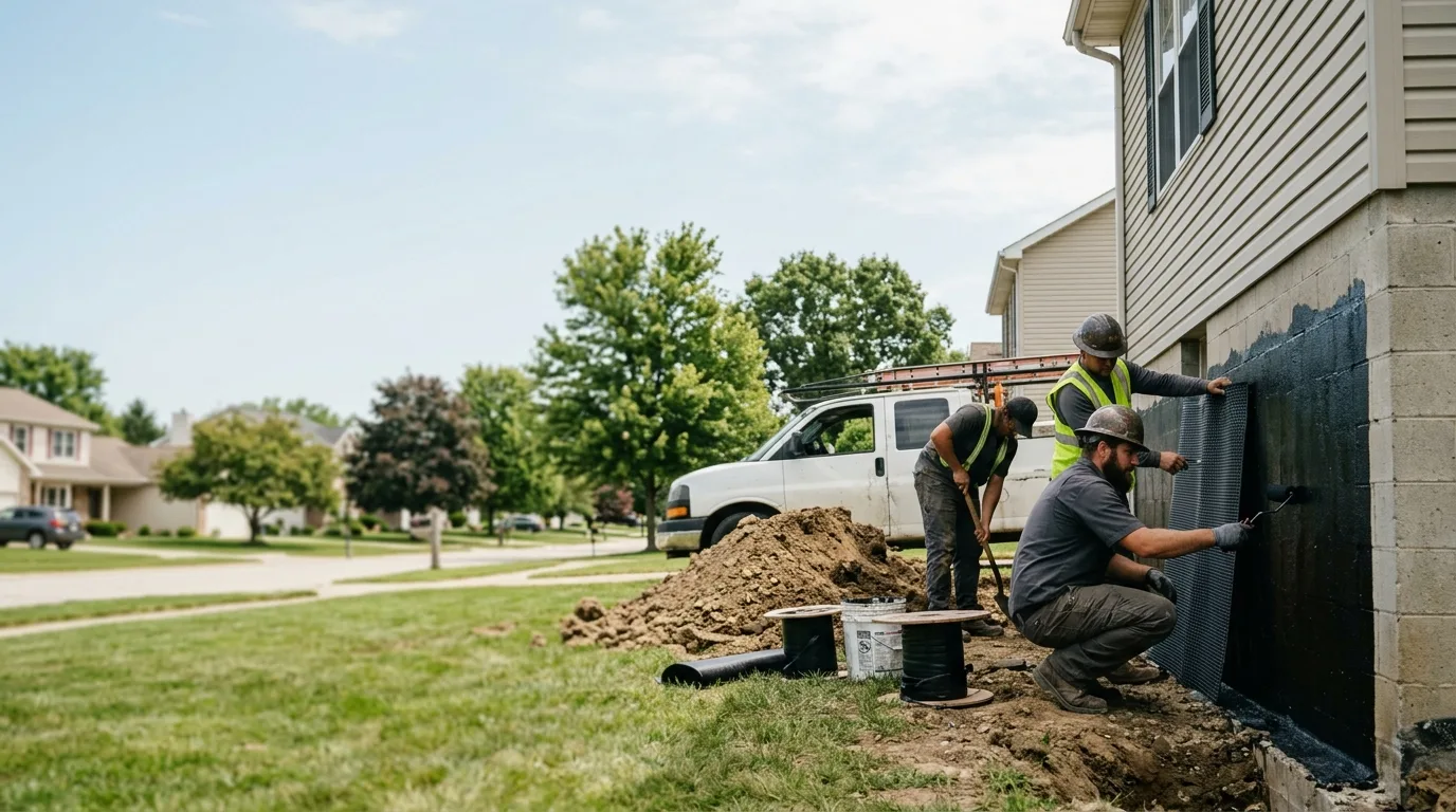 Basement Waterproofing in Burbank, OH near me